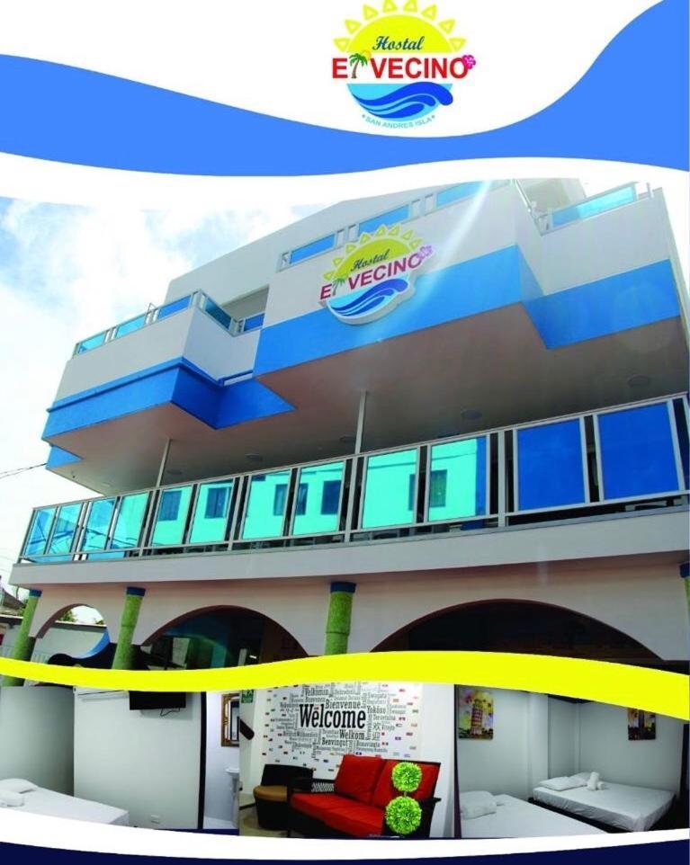 Hostal El Vecino San Andrés Eksteriør bilde